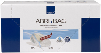 Abri-Bag Гигиенические впитывающие пакеты для туалета 51,5x39 см купить оптом в Симферополе