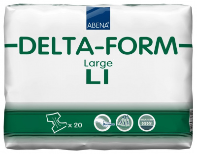 Delta-Form Подгузники для взрослых L1 купить оптом в Симферополе

